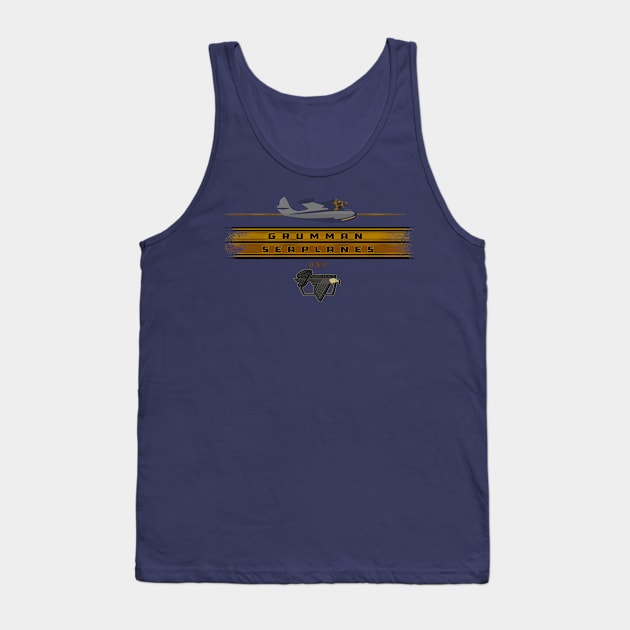 Grumman Seaplanes USA Tank Top by Midcenturydave